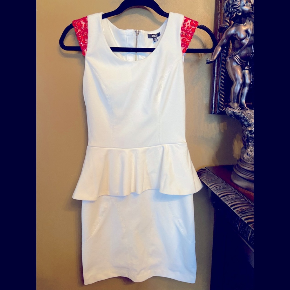 XOXO Peplum Dress
